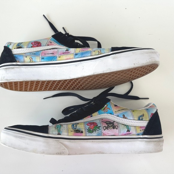 Vans Other - Vans Old Skool Loteria Skate Shoes Sneakers Black Multi‎ Mens Size 12 streetwear